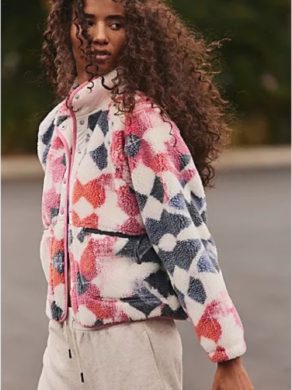 Women's FP Movement Hit The Slopes Printed Fleece Sherpa Jacket